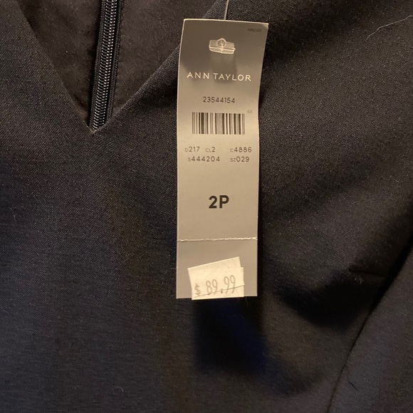 Navy Formal Ann Taylor Dress - Picture 4 of 4